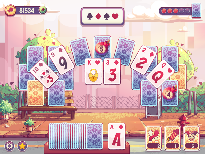 Solitaire Tripeaks and Journey