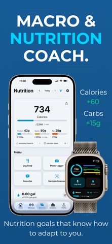 Hammr Fitness: Gym & Nutrition iPhone screenshot