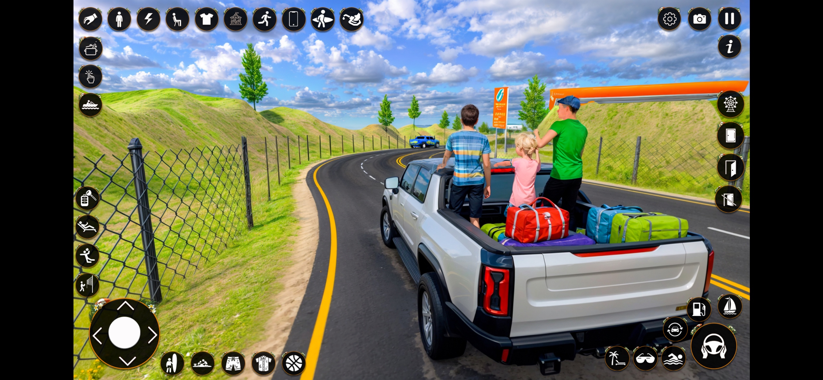 Family Summer Vacations Games