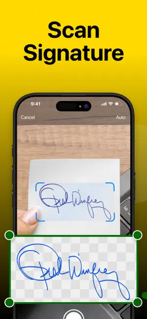 eSign: Signature Scanner & PDF screenshot 1