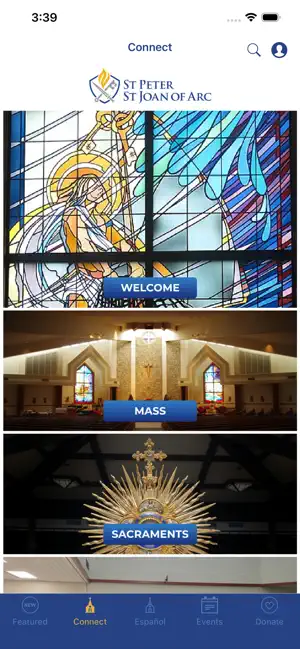 St. Peter St. Joan of Arc screenshot 2