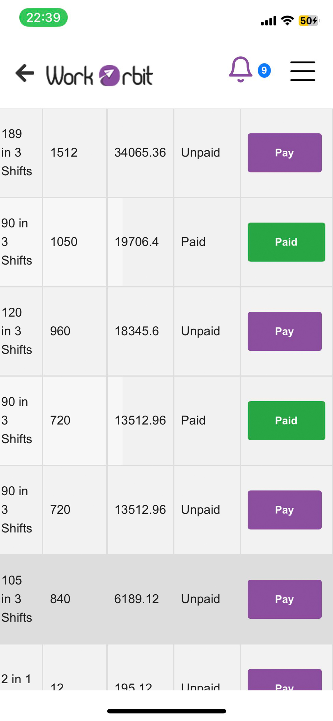 WorkOrbit screenshot 10