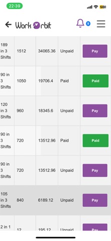 WorkOrbit screenshot