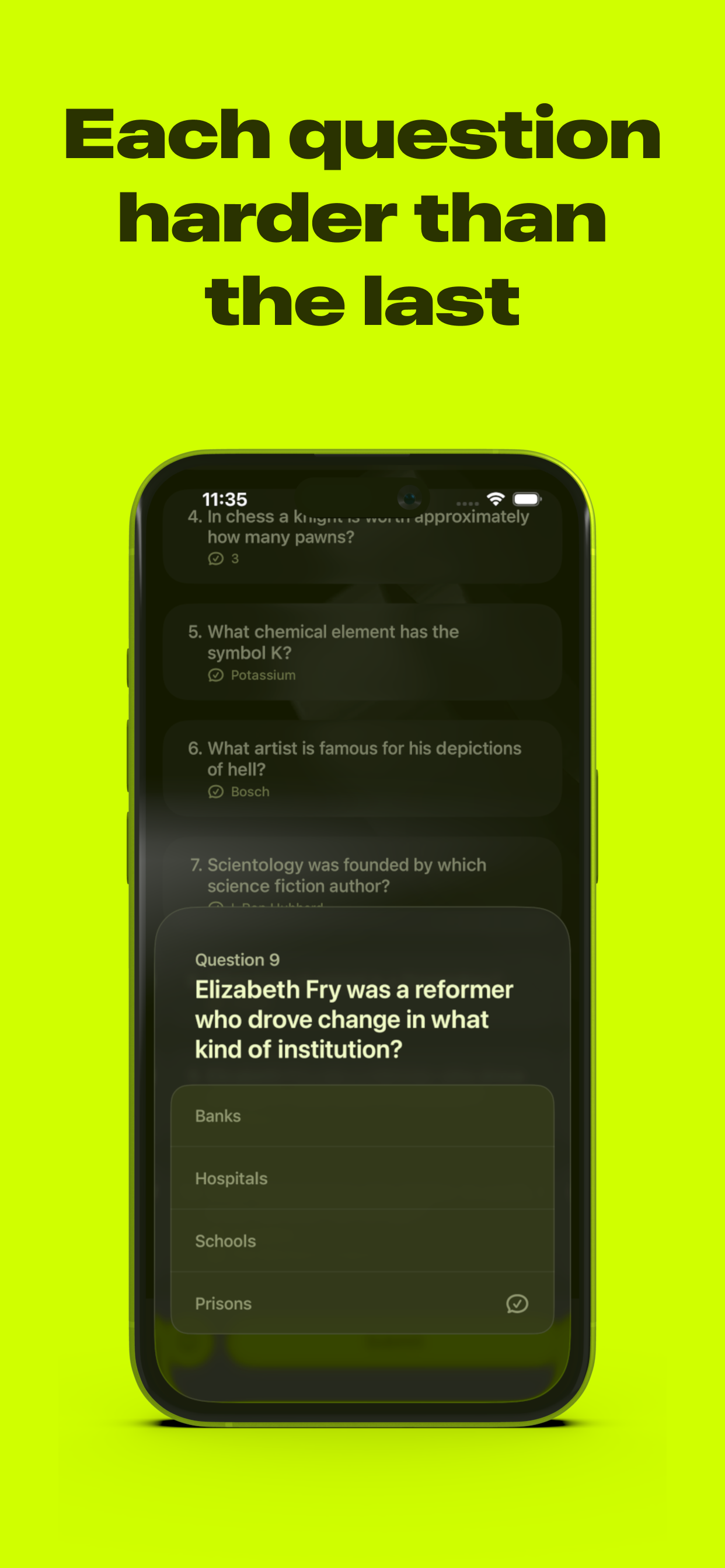 Questionable - daily quiz screenshot 2