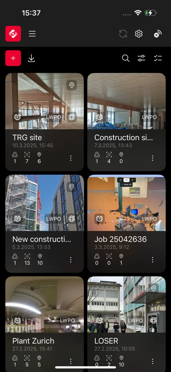 Screenshot #1 pour Leica Cyclone FIELD 360