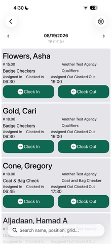 Galea Event Manager - Licensee Screenshot 7 of 10