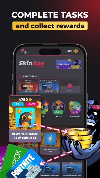 SkinApe for Games - Gift Cards Screenshot