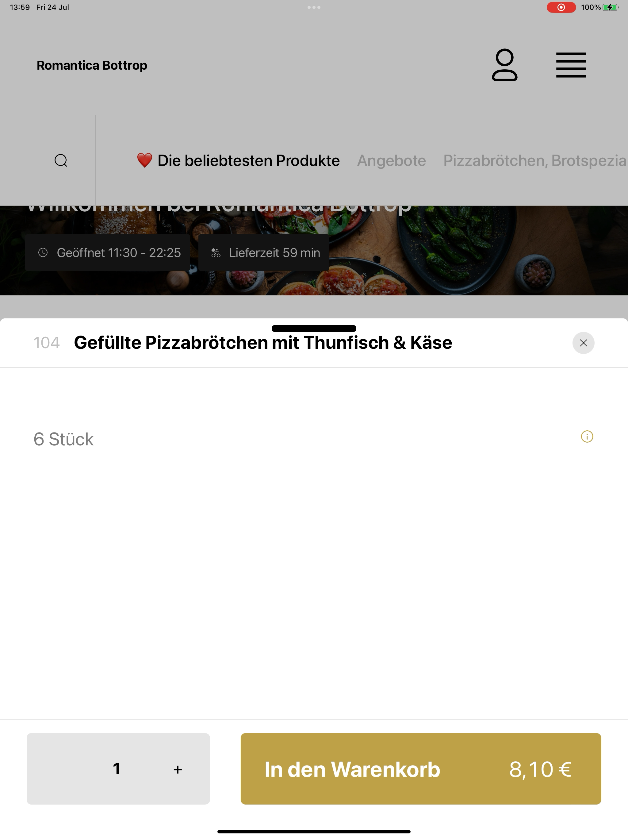 Pizzeria Romantica Bottrop screenshot 15