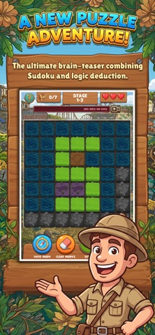 Treasudoku: Sudoku Block Quest screenshot 1