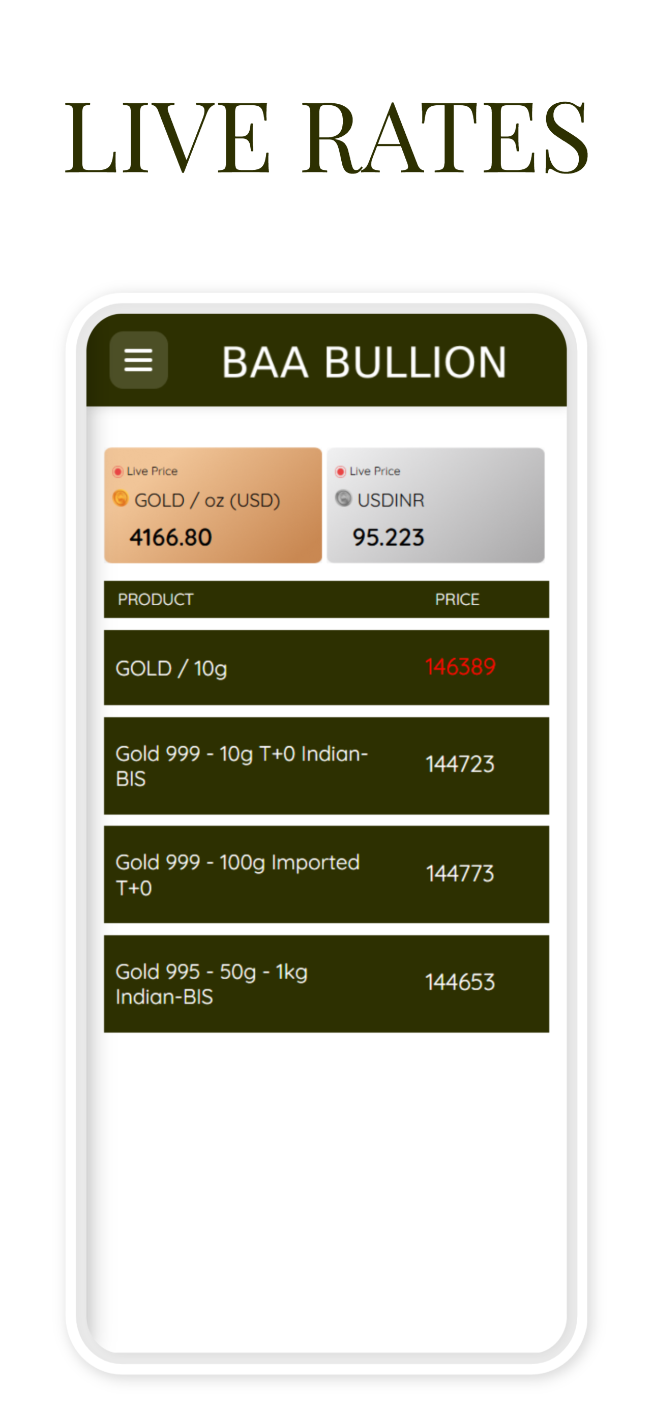 BAA Bullion. screenshot 8