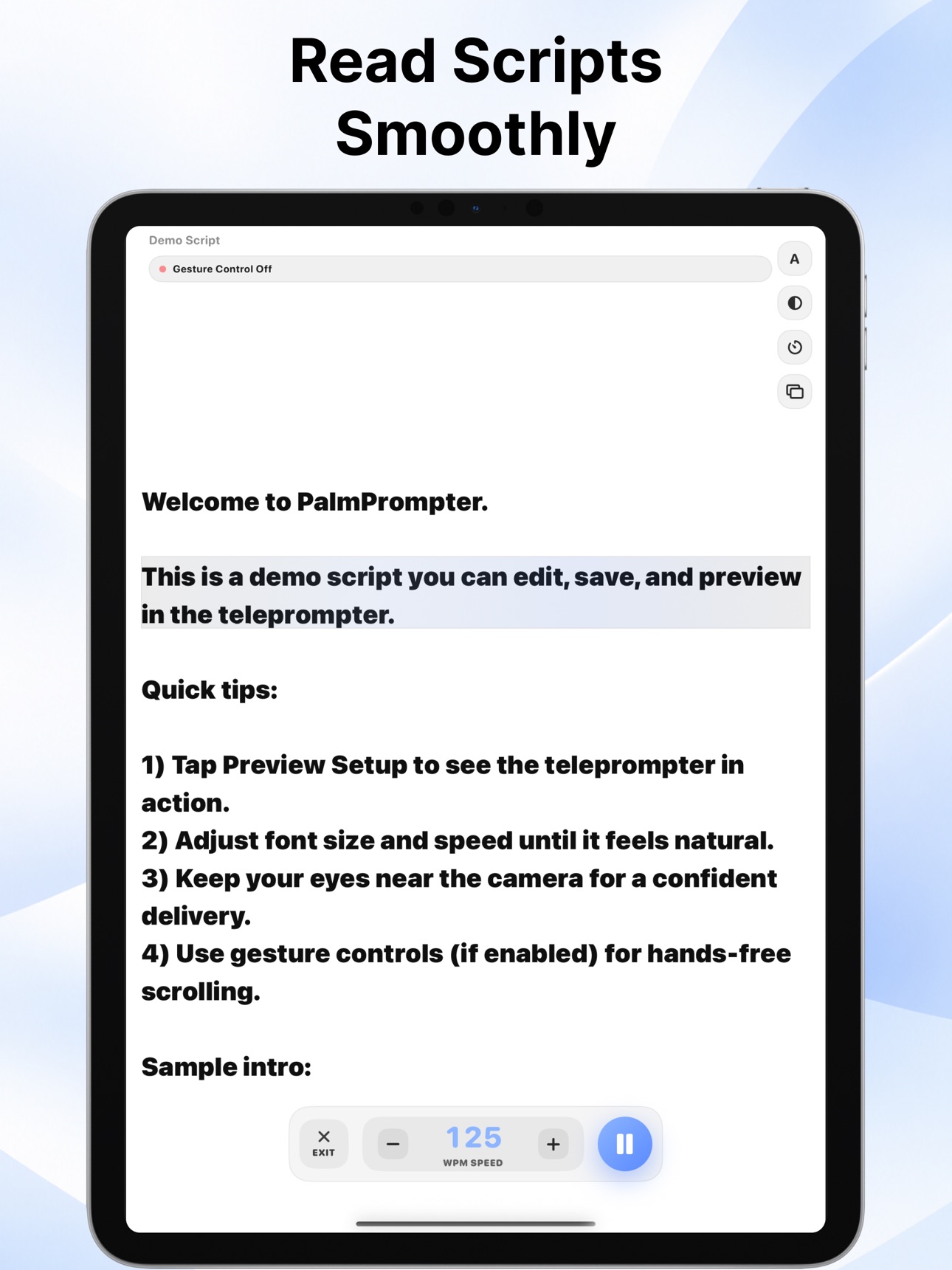 Screenshot 10 of Palmprompter