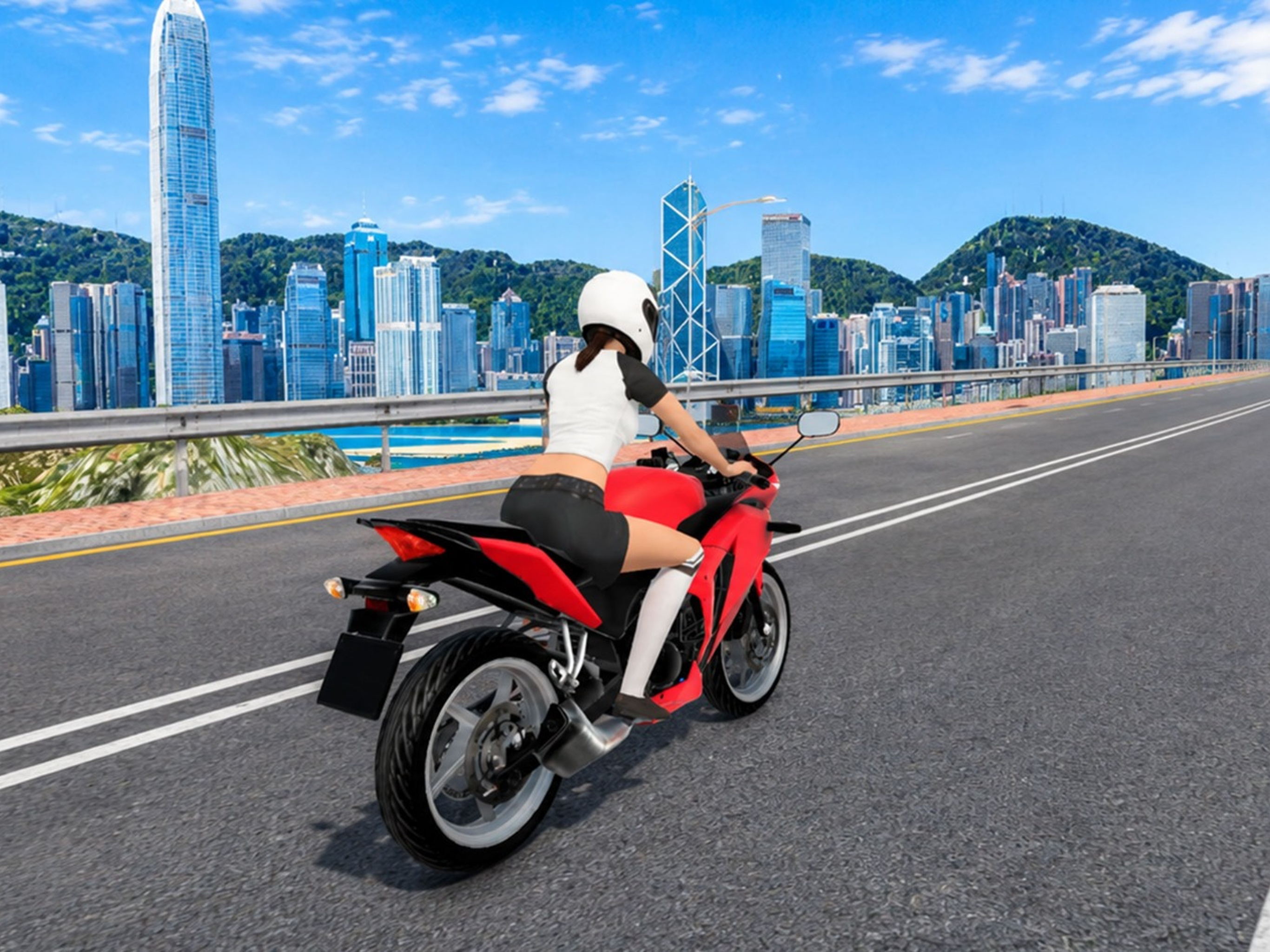 Real Bike Drive Simulator 3D screenshot 8