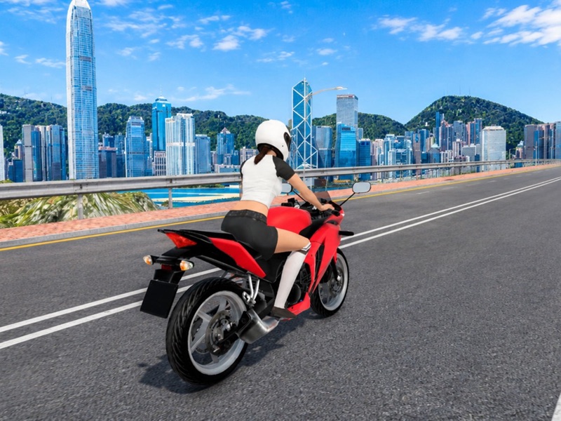 Real Bike Drive Simulator 3D screenshot 8