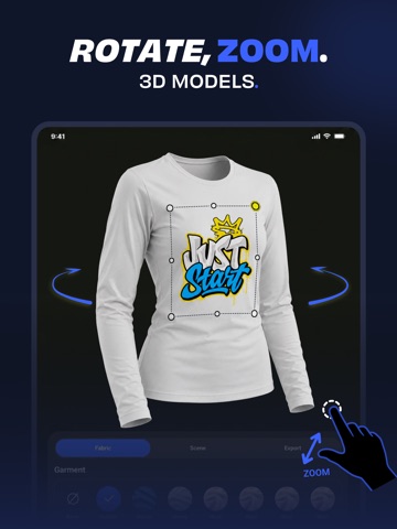 3D Mockup: Mockup Creator iPad screenshot