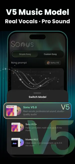 Sonus AI Song Music Generator screenshot 2