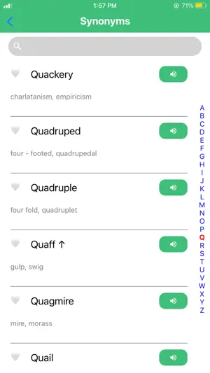 Vocabulary builder - Audio screenshot 3
