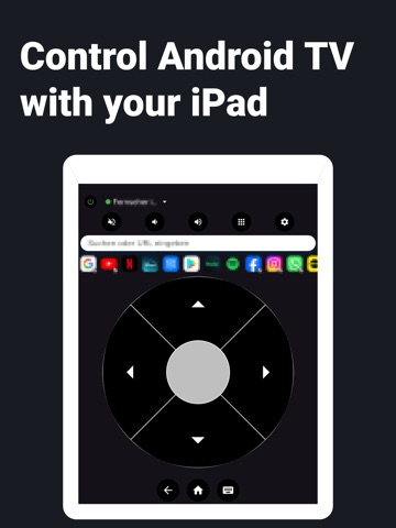 Remote for Android TV - ZEUS iPad screenshot