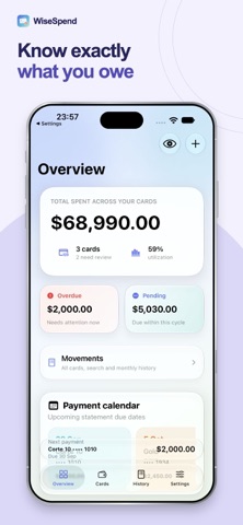 WiseSpend: Credit Flow Screenshot 1 of 6