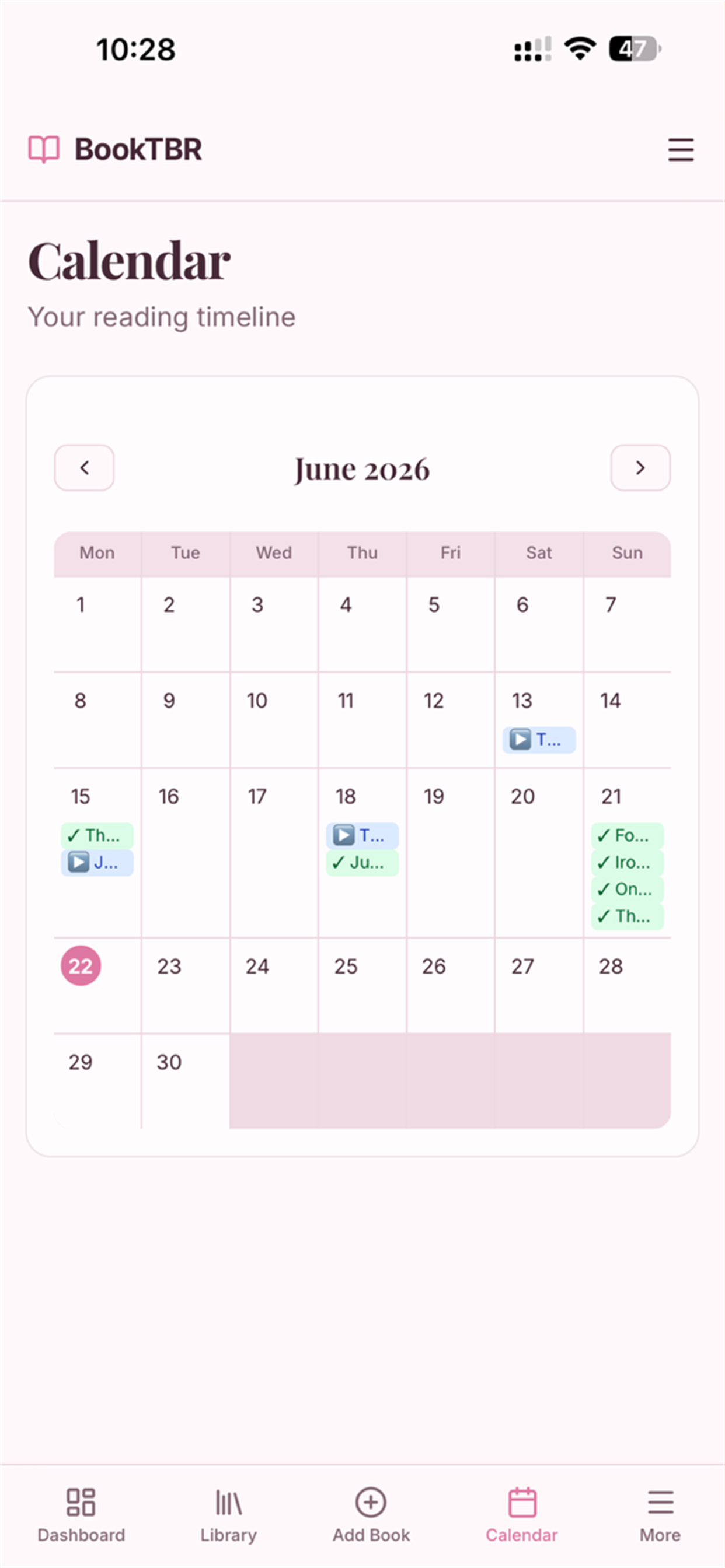 BookTBR screenshot 4