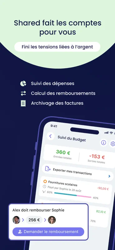 Shared, organisation famille screenshot 7 of 10