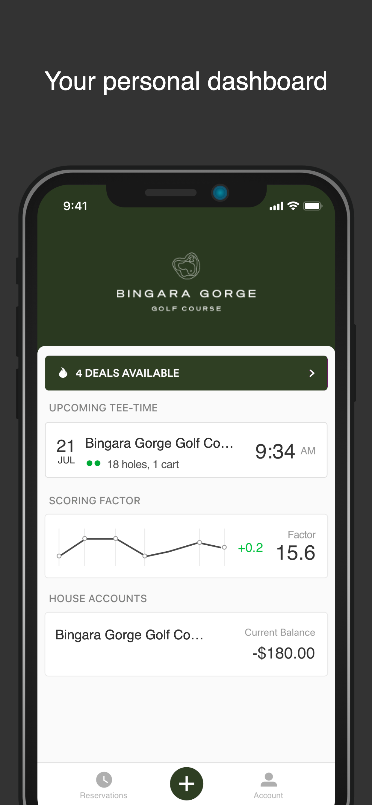 Bingara Gorge Golf screenshot 2