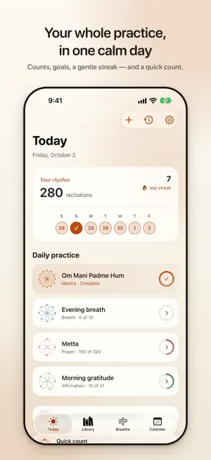 Japa: Prayer & Mantra Count screenshot 3
