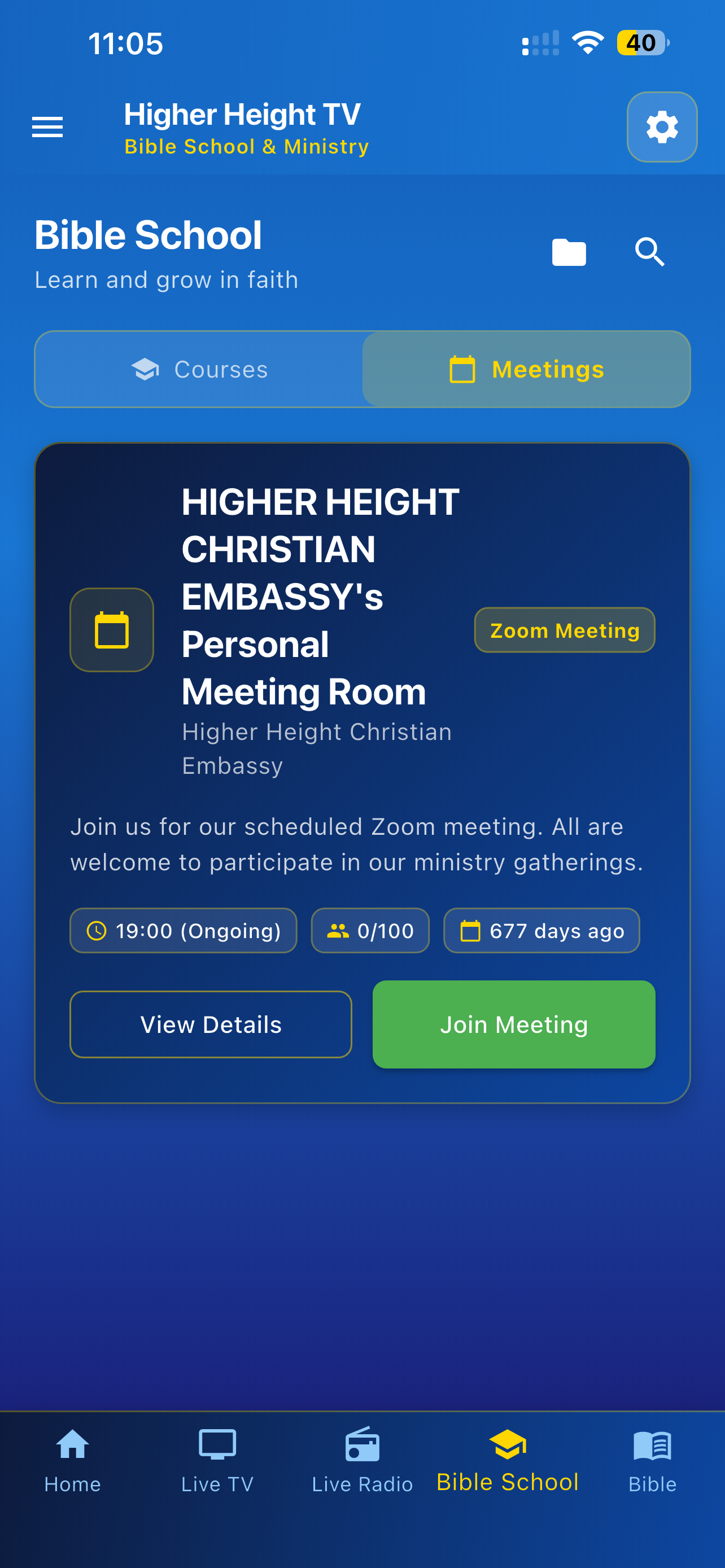 Higher Height TV App screenshot 9