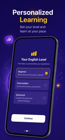 Lingua - AI Learn English screenshot
