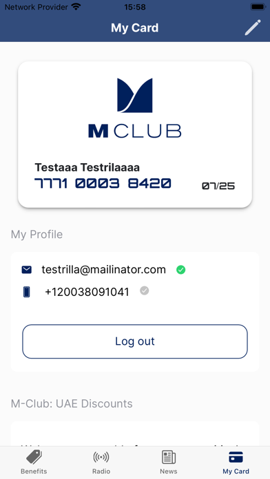 M-Club: UAE Discounts Screenshot