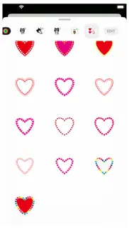 heart animation 4 sticker iphone screenshot 3
