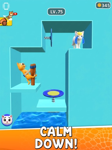 Hoppin’ Kitty: Flip & Leap iPad screenshot