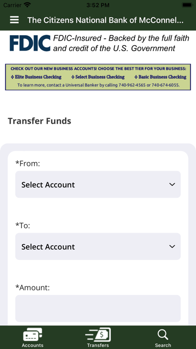 CNB McConnelsville Mobile Screenshot