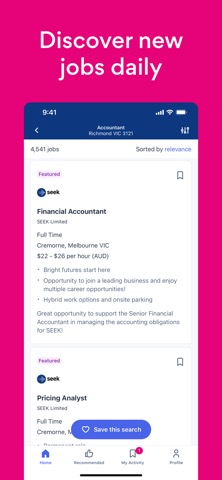 SEEK Jobs Search & Employmentのおすすめ画像4