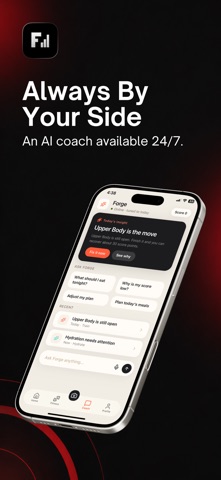 ForgeFit: AI Fitness Coach iPhone screenshot