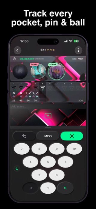 StrikeMaster: Bowling Tracker Screenshot 2 of 10