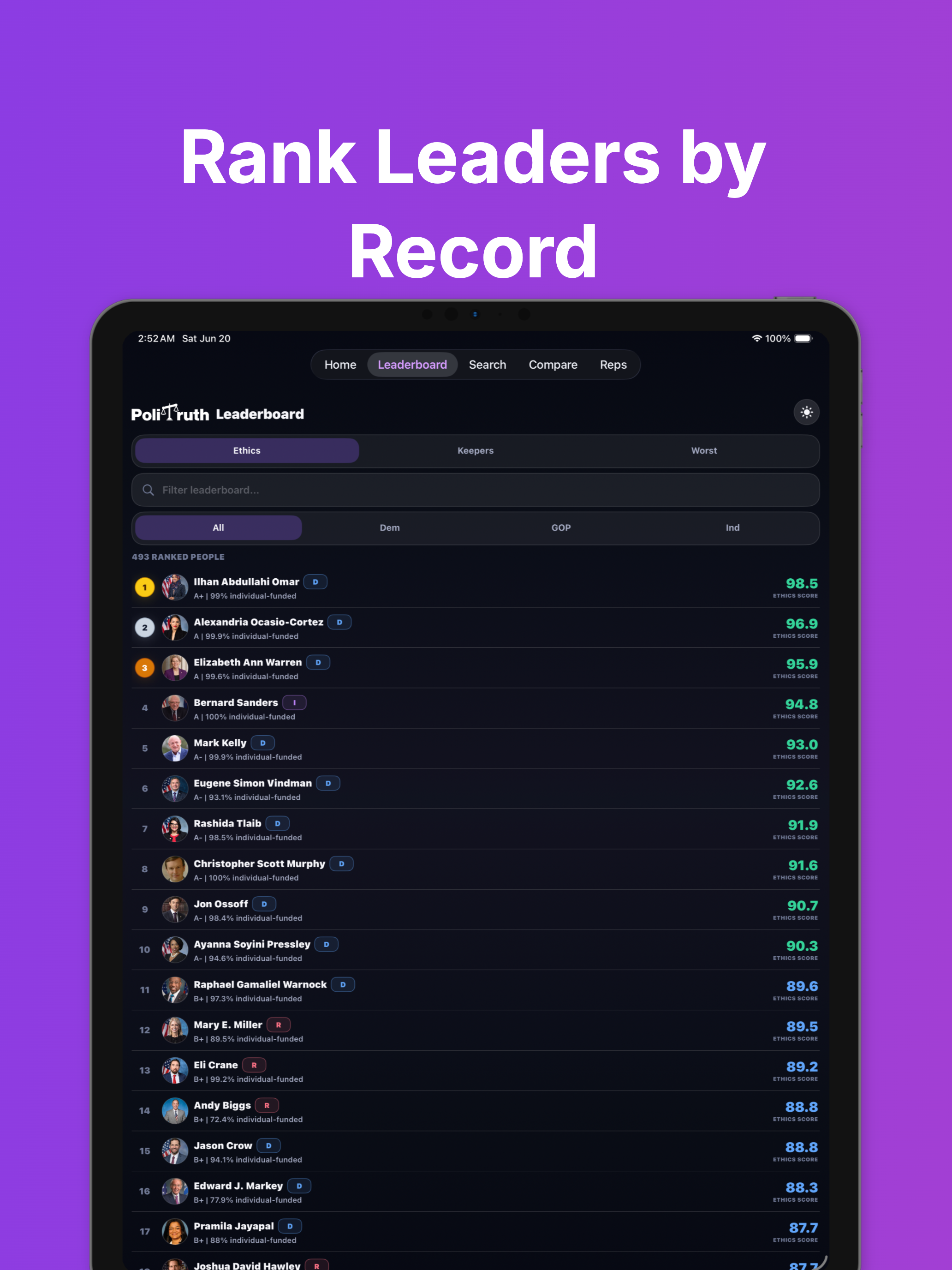 PoliTruth: Promise Tracker screenshot 11