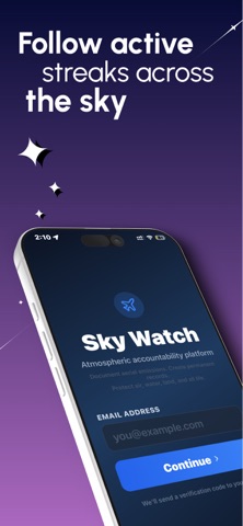 Sky Watch Aerial Log screenshot