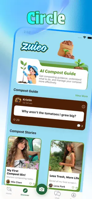 Zuieo - Grow together & Chat iPhone screenshot 3