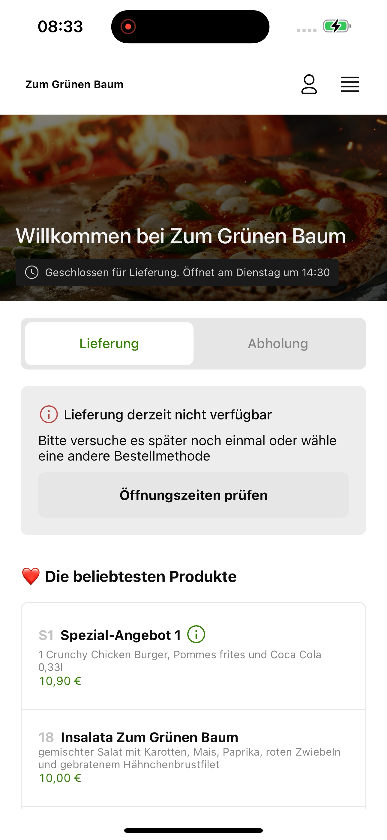 Zum Grünen Baum screenshot 3