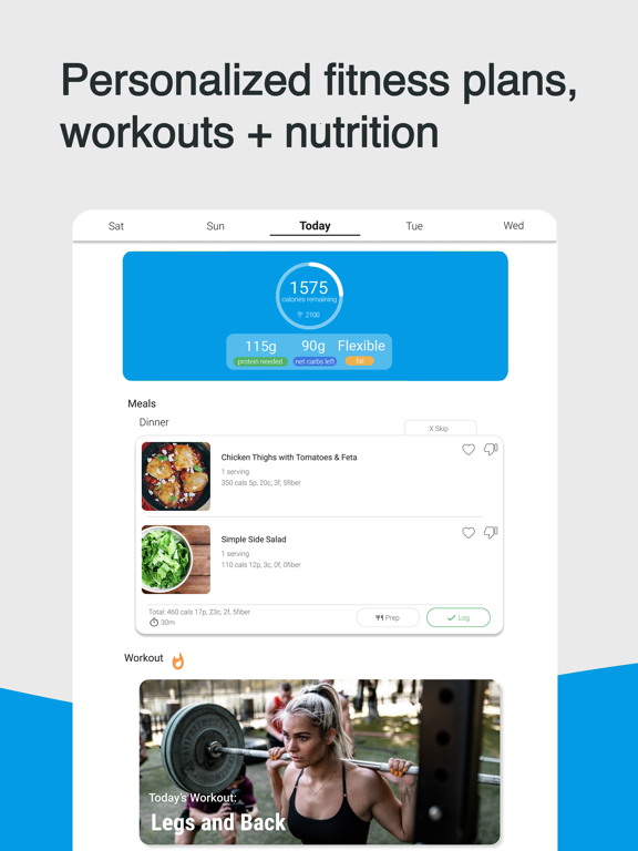Screenshot #4 pour Fitness App +