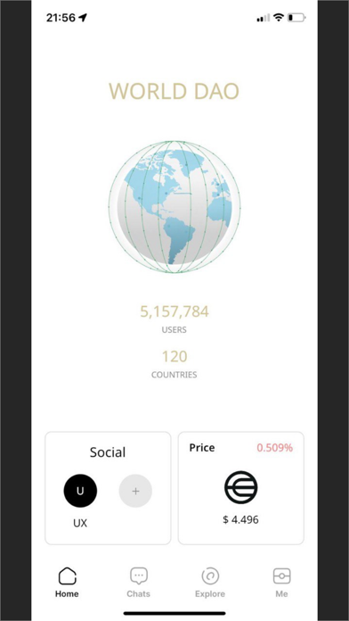 WORLD DAO Screenshot