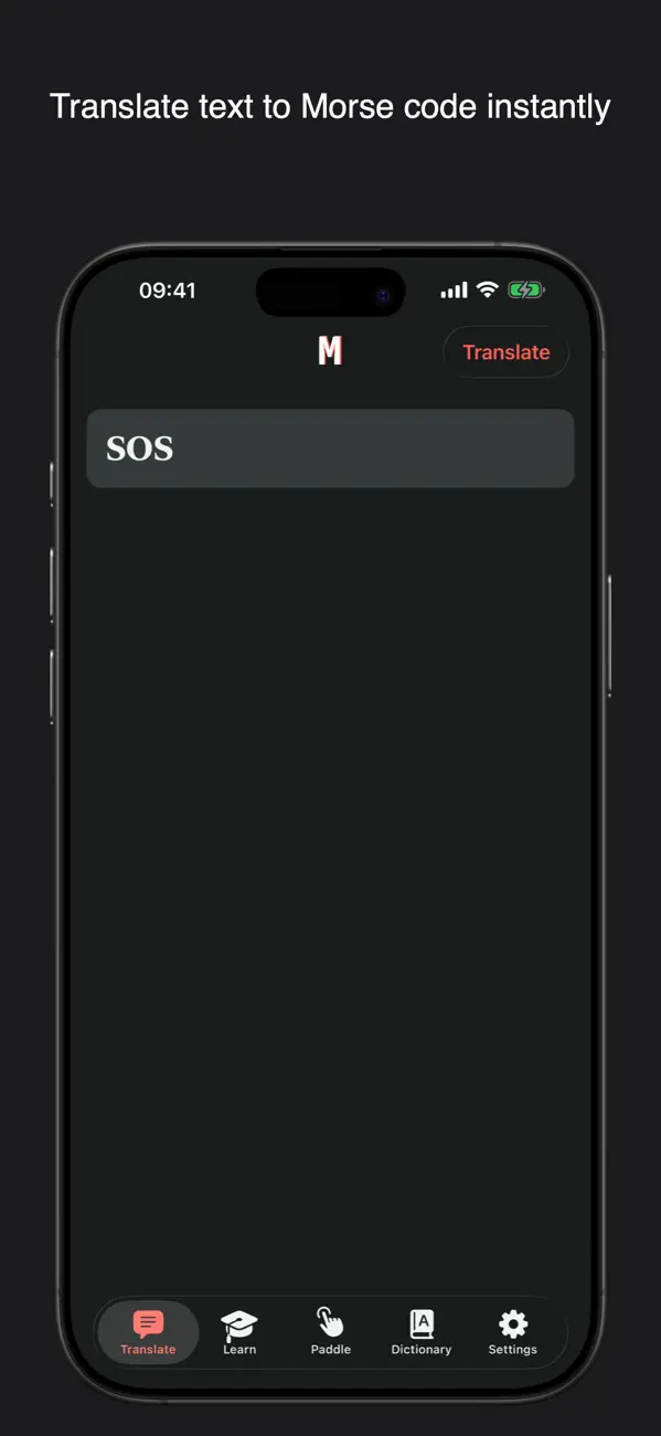 #1. Morse Mate: learn morse code! (iOS) Ved: Maciej Kuliszkiewicz