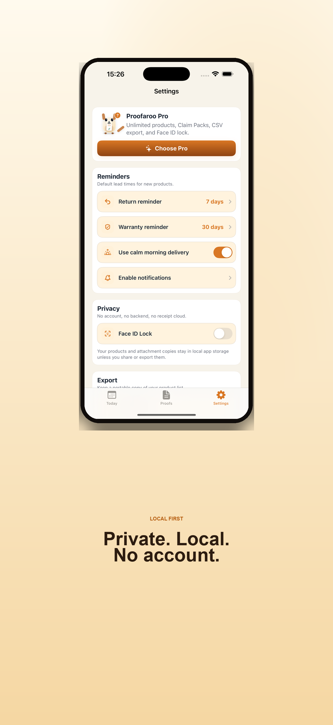 Proofaroo: Warranty Tracker screenshot 2