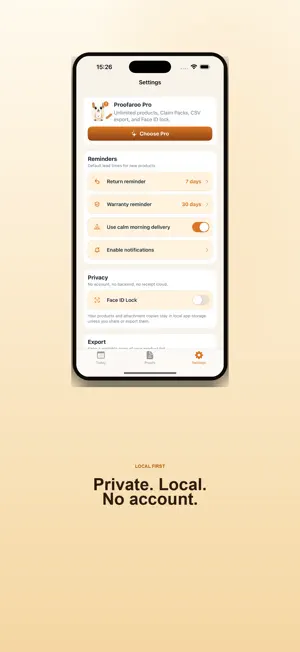 Proofaroo: Warranty Tracker screenshot 2