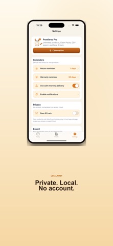 Proofaroo: Warranty Tracker screenshot