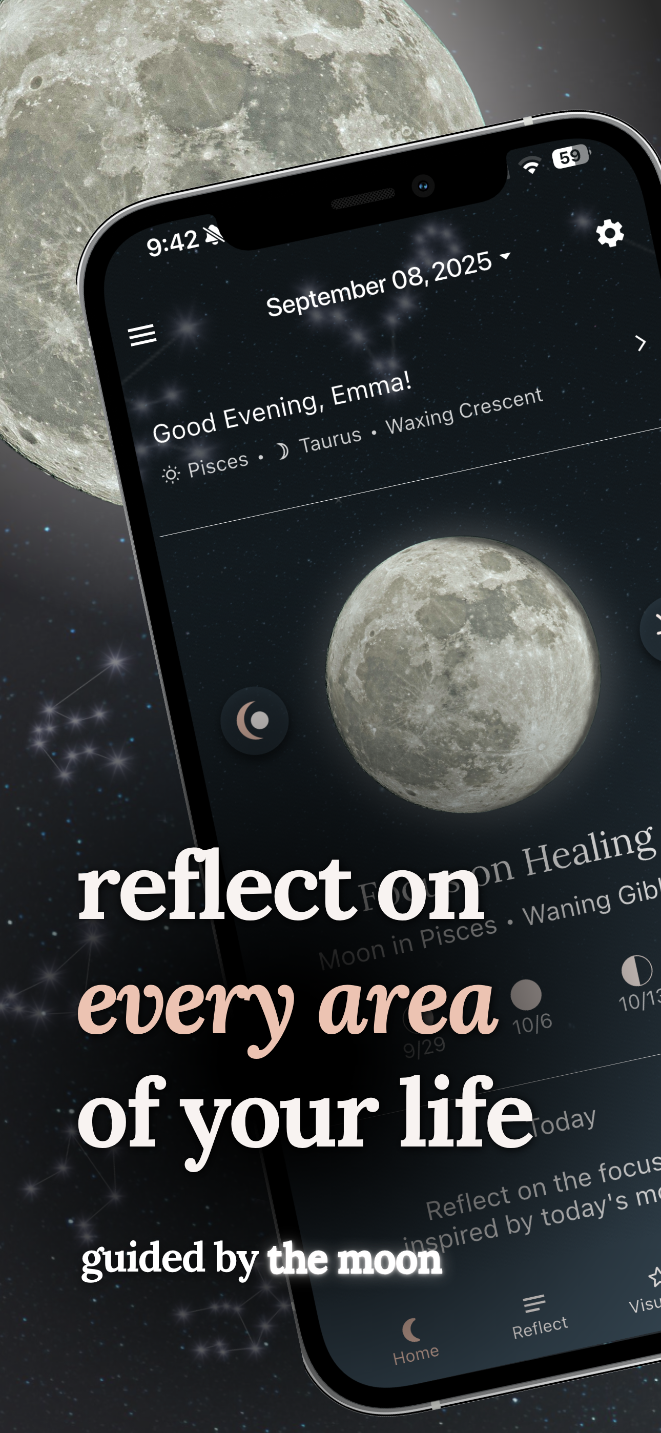 Luna Focus: Reflect & Grow