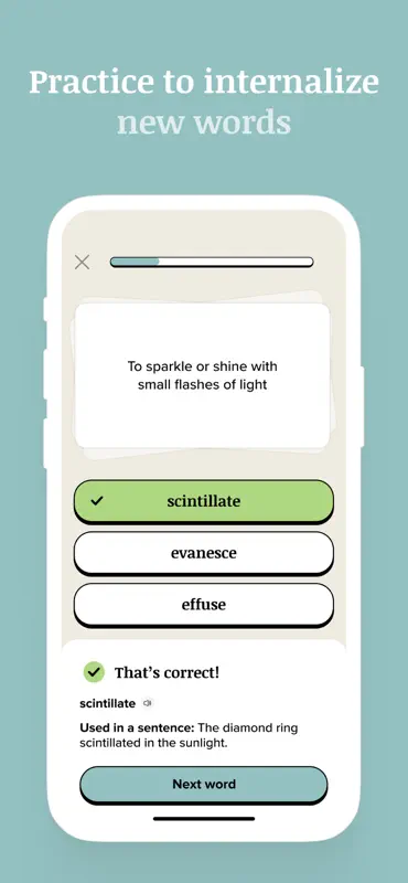 Vocabulary - Learn words daily screenshot 5 of 10