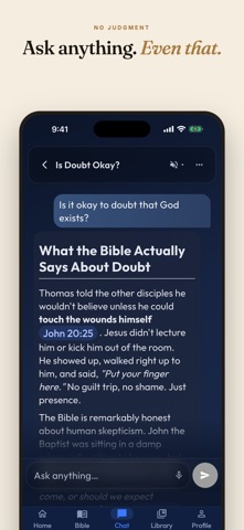 WWJD: AI Bible Study & Chat Screenshot 1 of 7