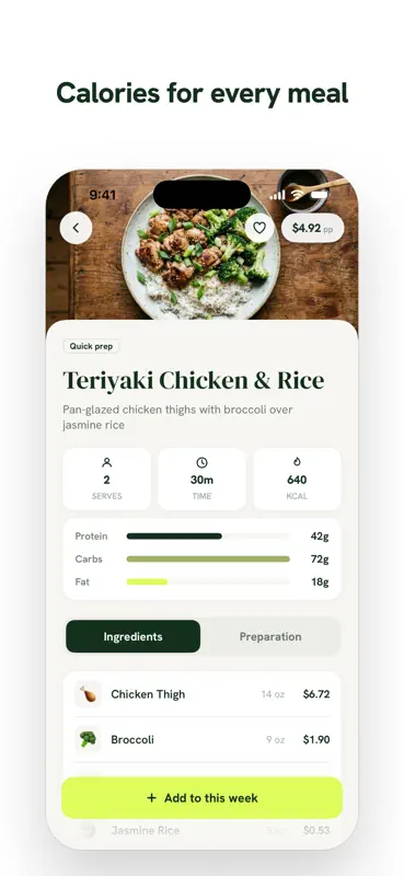 Whipp: Meal Planner & Recipes screenshot 7 of 9