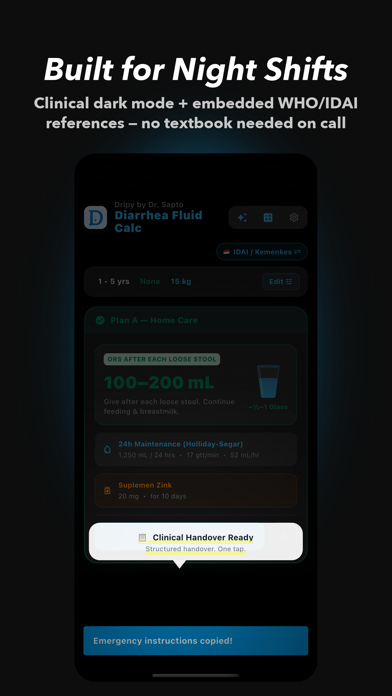 Dripy: Pediatric IV Fluid Screenshot 8 of 8